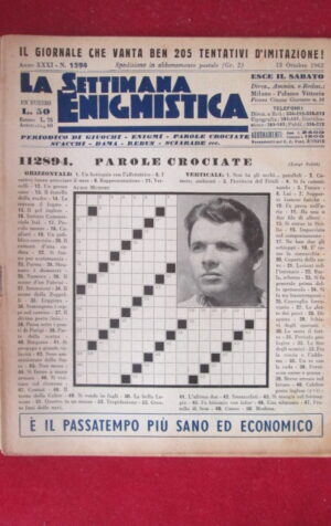 SETTIMANA ENIGMISTICA  1594 1962  [H064]1
