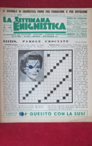 SETTIMANA ENIGMISTICA  1577 1962  [H064]1