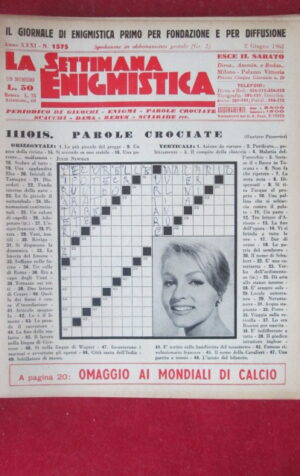 SETTIMANA ENIGMISTICA  1575 1962  [H064]1