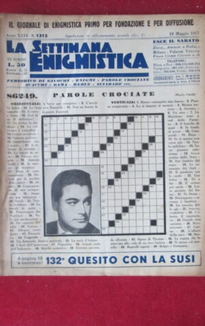 SETTIMANA ENIGMISTICA  1312 1957  [H064]1