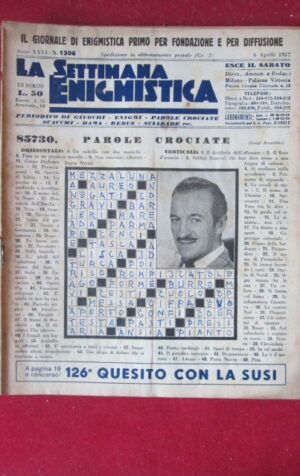 SETTIMANA ENIGMISTICA  1306 1957  [H064]1