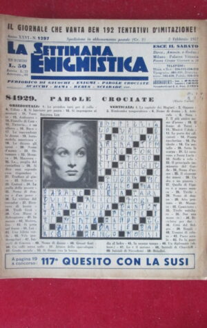 SETTIMANA ENIGMISTICA  1297 1957  [H064]1