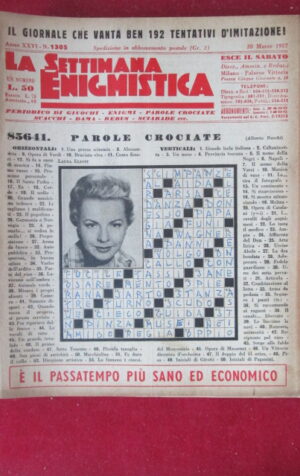 SETTIMANA ENIGMISTICA  1305 1957  [H064]1