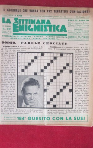 SETTIMANA ENIGMISTICA  1364 1957  [H064]1