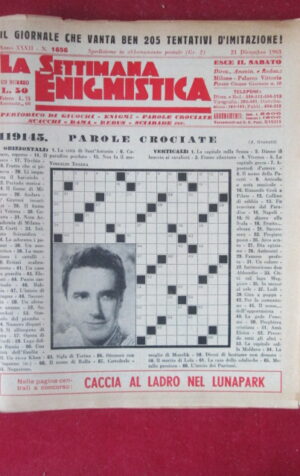 SETTIMANA ENIGMISTICA  1656 1963  [H064]1