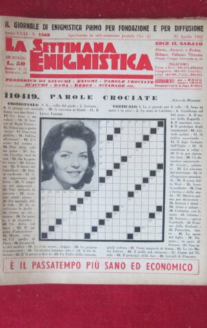 SETTIMANA ENIGMISTICA  1569 1962  [H064]1