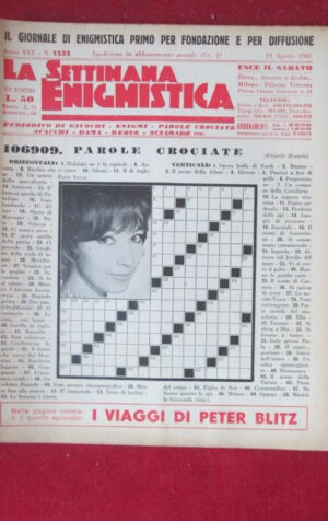 SETTIMANA ENIGMISTICA  1533 1961  [H064]1