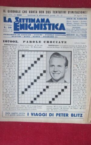 SETTIMANA ENIGMISTICA  1534 1961  [H064]1
