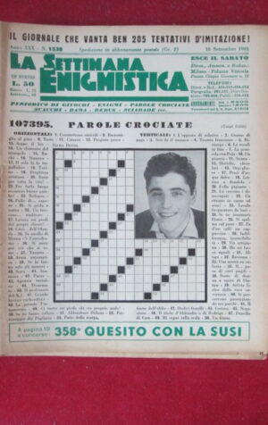 SETTIMANA ENIGMISTICA  1538 1961  [H064]1