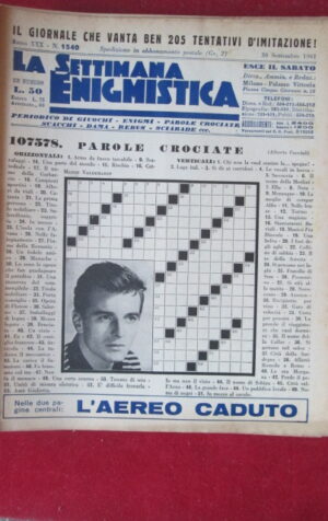 SETTIMANA ENIGMISTICA  1540 1961  [H064]1