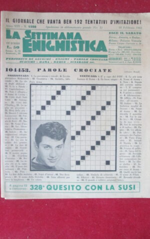 SETTIMANA ENIGMISTICA  1508 1961  [H064]1