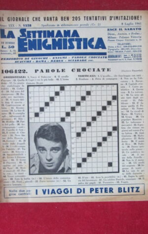 SETTIMANA ENIGMISTICA  1528 1961  [H064]1