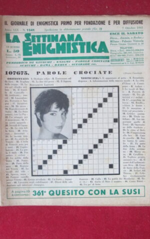 SETTIMANA ENIGMISTICA  1541 1961  [H064]1