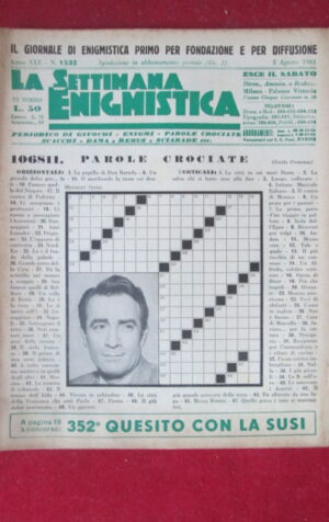 SETTIMANA ENIGMISTICA  1532 1961  [H064]1