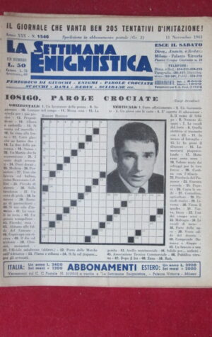 SETTIMANA ENIGMISTICA  1546 1961  [H064]1