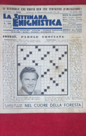 SETTIMANA ENIGMISTICA  1516 1961  [H064]1