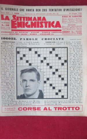 SETTIMANA ENIGMISTICA  1524 1961  [H064]1