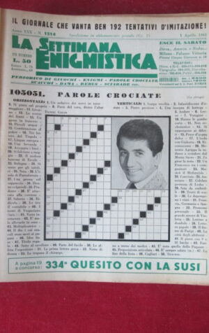 SETTIMANA ENIGMISTICA  1514 1961  [H064]1