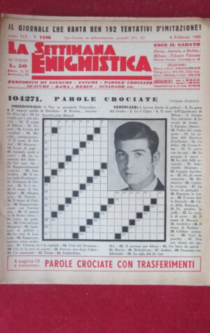 SETTIMANA ENIGMISTICA  1506 1961  [H064]1