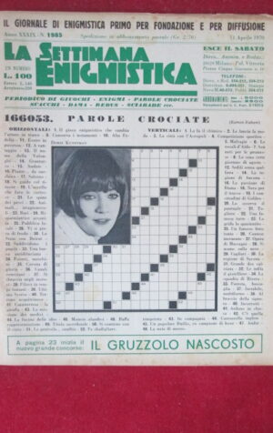 SETTIMANA ENIGMISTICA  1985 1970  [H064]1