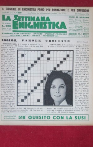 SETTIMANA ENIGMISTICA  1979 1970  [H064]1