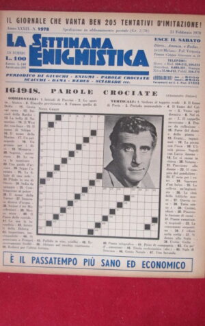 SETTIMANA ENIGMISTICA  1978 1970  [H064]1