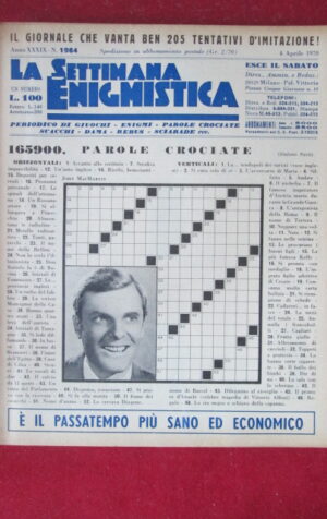 SETTIMANA ENIGMISTICA  1984 1970  [H064]1