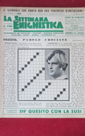 SETTIMANA ENIGMISTICA  1982 1970  [H064]3