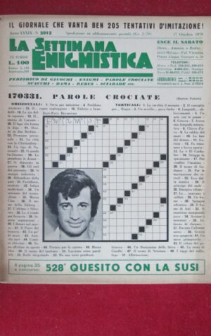 SETTIMANA ENIGMISTICA  2012 1970  [H064]1