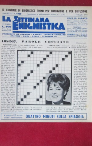 SETTIMANA ENIGMISTICA  1999 1970  [H064]2