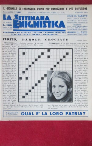SETTIMANA ENIGMISTICA  2011 1970  [H064]2