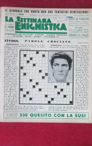 SETTIMANA ENIGMISTICA  2018 1970  [H064]2