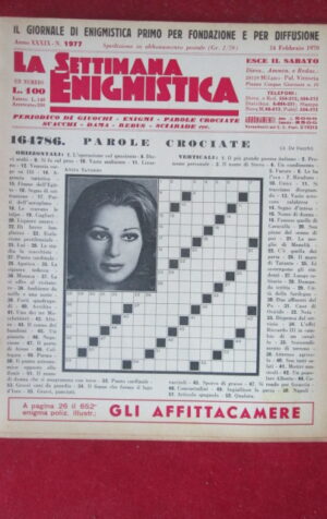 SETTIMANA ENIGMISTICA  1977 1970 ANITA SANDERS [H064]2