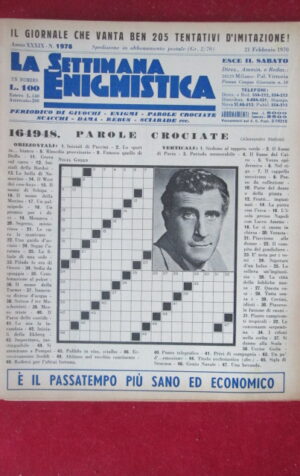 SETTIMANA ENIGMISTICA  1978 1970  [H064]2