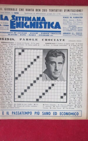 SETTIMANA ENIGMISTICA  1978 1970  [H064]3