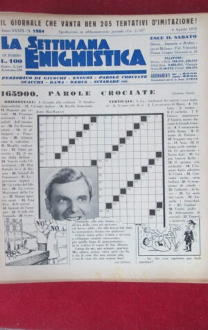 SETTIMANA ENIGMISTICA  1984 1970  [H064]2