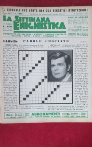 SETTIMANA ENIGMISTICA  1862 1967  [H057]1