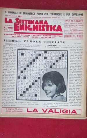 SETTIMANA ENIGMISTICA  1851 1967  [H057]2
