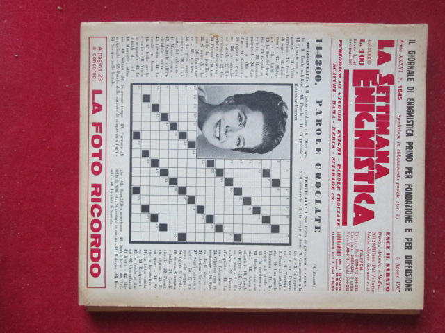SETTIMANA ENIGMISTICA  1845 1967  [H057]2