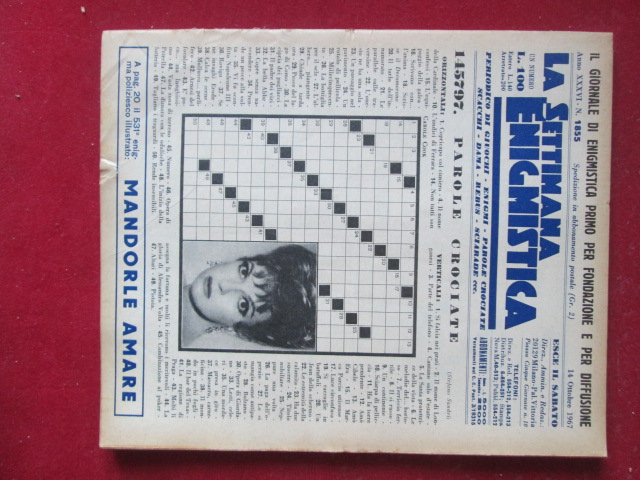 SETTIMANA ENIGMISTICA  1855 1967  [H057]2