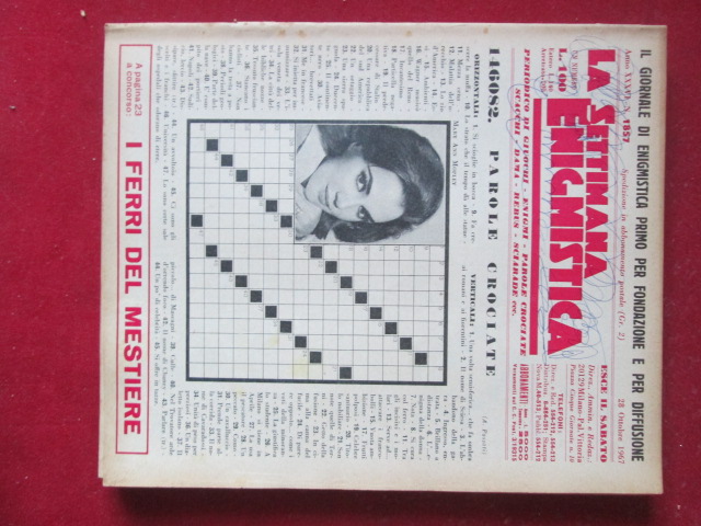 SETTIMANA ENIGMISTICA  1857 1967  [H057]2