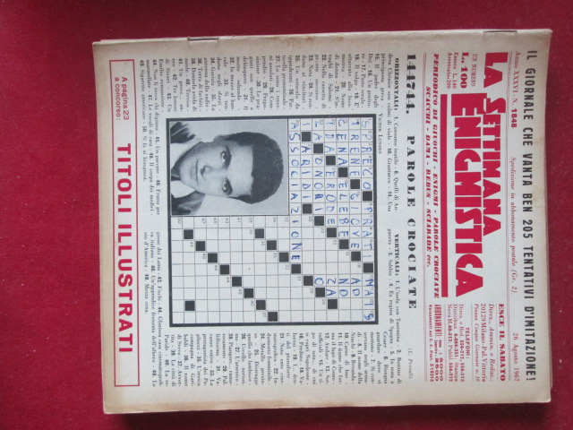 SETTIMANA ENIGMISTICA  1848 1967  [H057]1