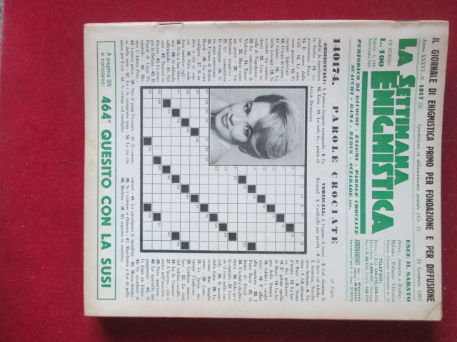 SETTIMANA ENIGMISTICA  1817 1967  [H057]1