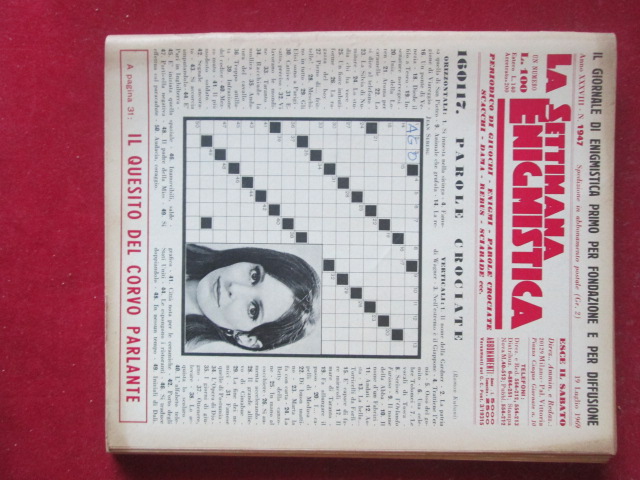 SETTIMANA ENIGMISTICA  1947 1969  [H057]1