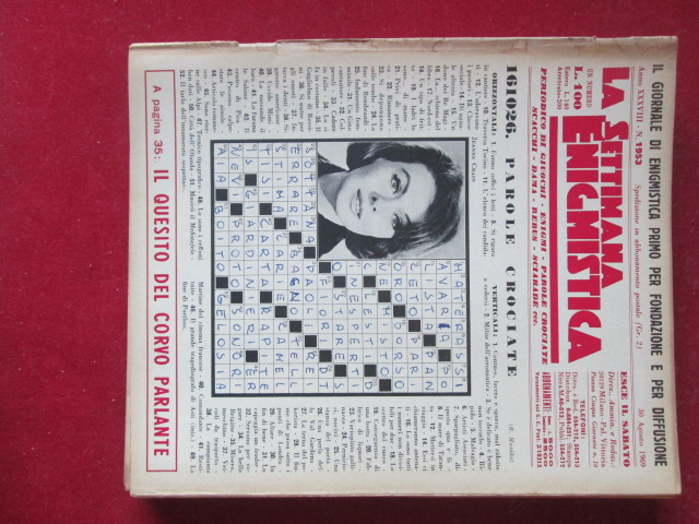 SETTIMANA ENIGMISTICA  1953 1969  [H057]2