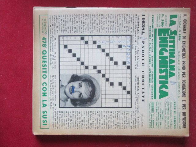 SETTIMANA ENIGMISTICA  1859 1967  [H059]3