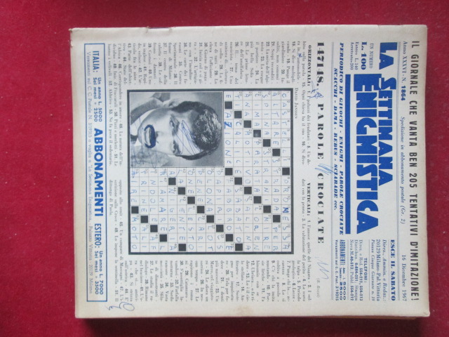 SETTIMANA ENIGMISTICA  1864 1967  [H059]2