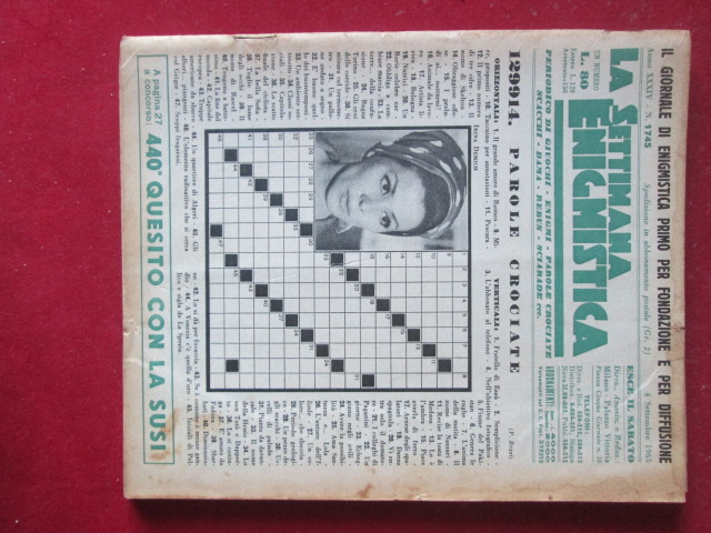 SETTIMANA ENIGMISTICA  1745 1965  [H059]2