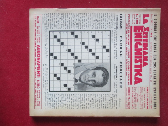 SETTIMANA ENIGMISTICA  1758 1965  [H059]2