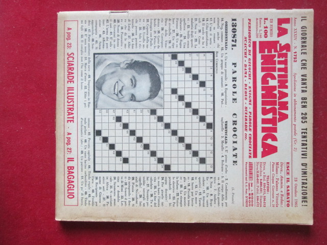 SETTIMANA ENIGMISTICA  1752 1965  [H059]2
